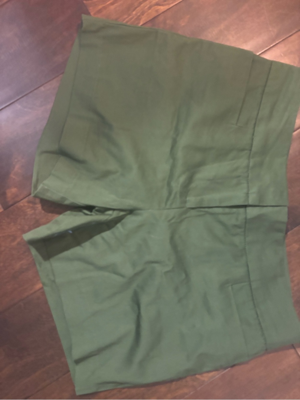 The Limited Olive Green Tailored Bermuda Shorts
